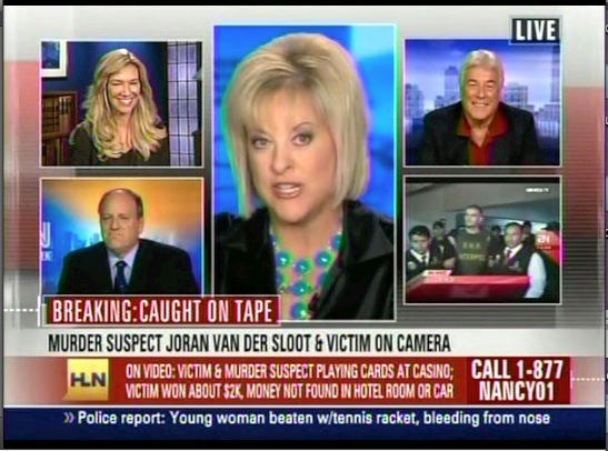 HLN Nancy Grace - Tot Mom party pictures.