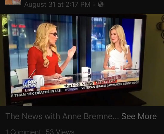 FOX News Specialist Anne Bremner